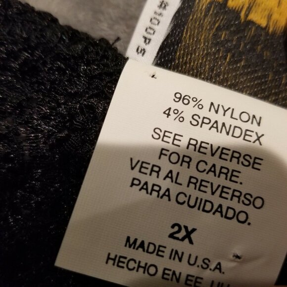 JR Bentley Womens Plus Size 2X Black Textured Knit Short Sleeve Sweater Top - Picture 4 of 7